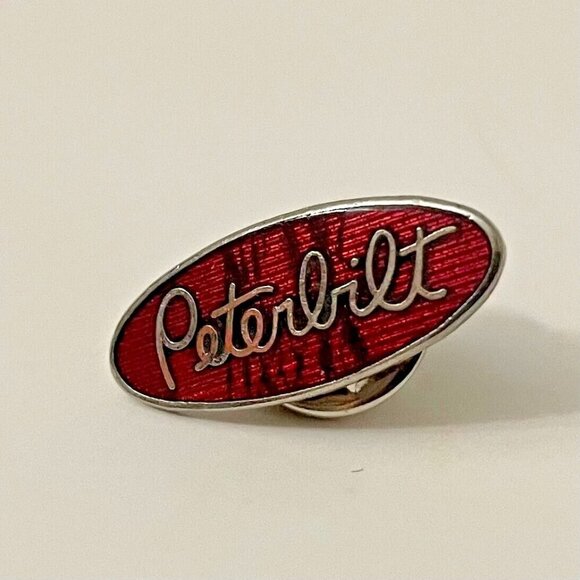 Peterbilt Trucks Logo Pin Advertising Logo Lapel - Picture 11 of 11